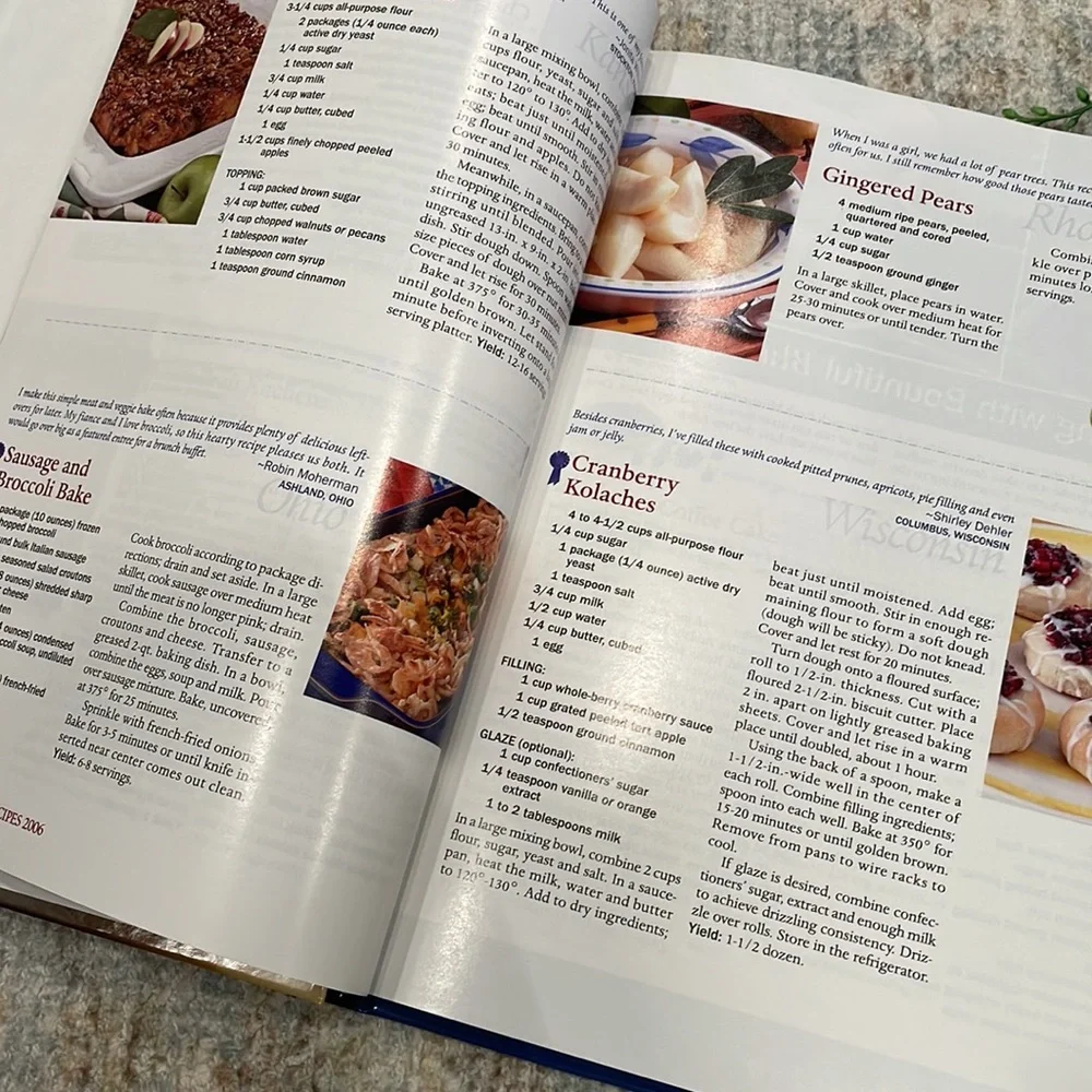 Taste of Home cookbook